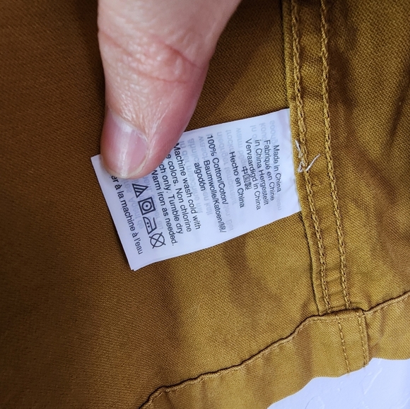 Madewell Fleet Utility Jacket Egyptian Gold Size XS - Picture 7 of 8